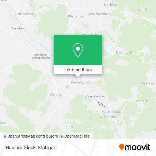 Карта Haut im Glück