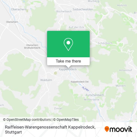 Карта Raiffeisen-Warengenossenschaft Kappelrodeck