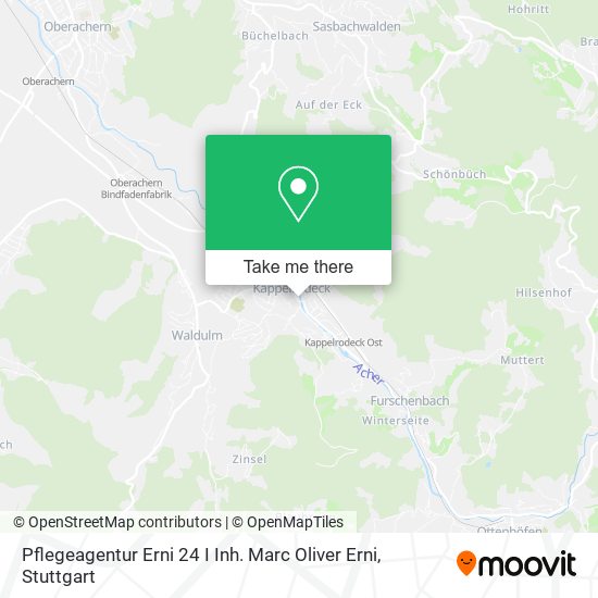 Pflegeagentur Erni 24 I Inh. Marc Oliver Erni map