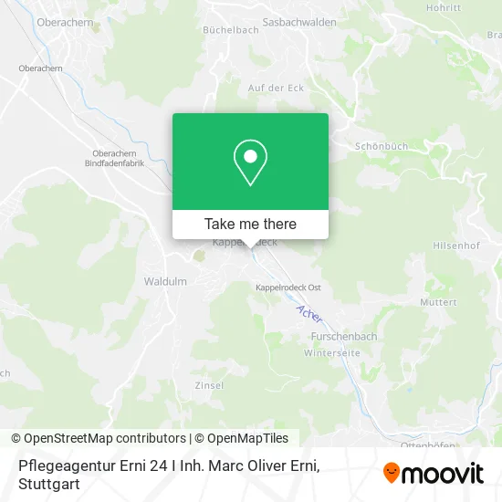 Карта Pflegeagentur Erni 24 I Inh. Marc Oliver Erni