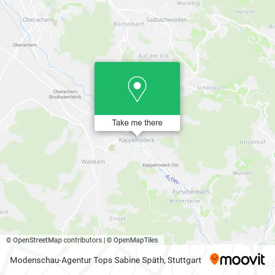 Карта Modenschau-Agentur Tops Sabine Späth