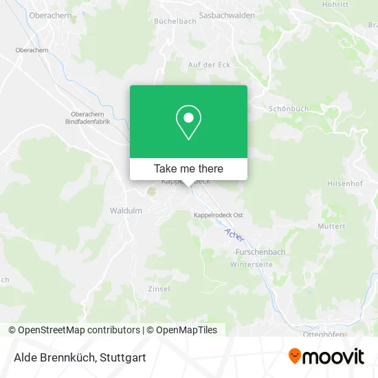 Карта Alde Brennküch