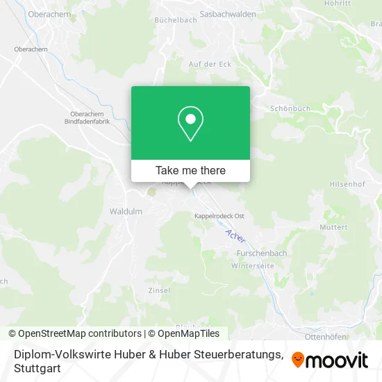 Карта Diplom-Volkswirte Huber & Huber Steuerberatungs