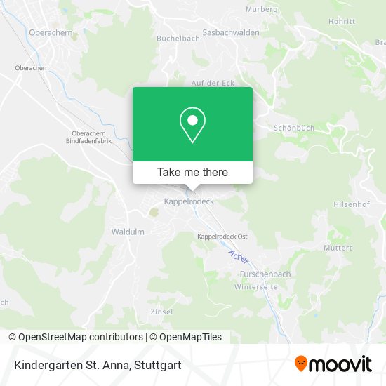 Kindergarten St. Anna map