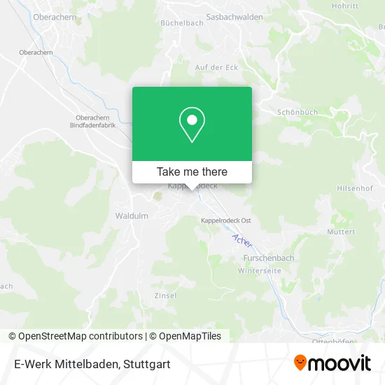 Карта E-Werk Mittelbaden