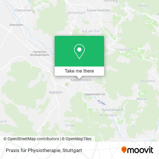 Praxis für Physiotherapie map