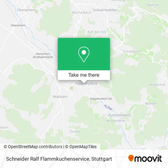 Карта Schneider Ralf Flammkuchenservice