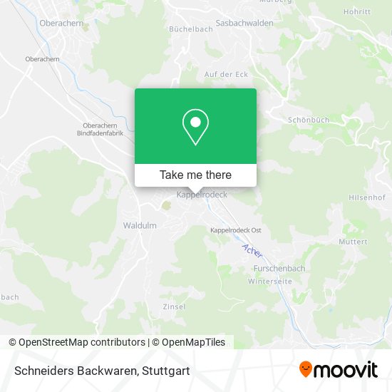 Schneiders Backwaren map