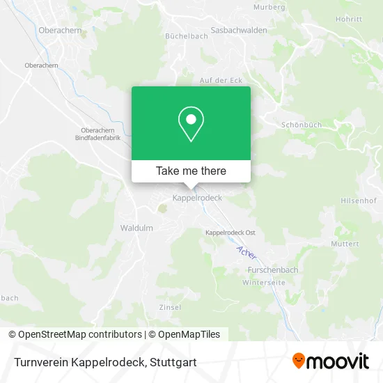 Карта Turnverein Kappelrodeck