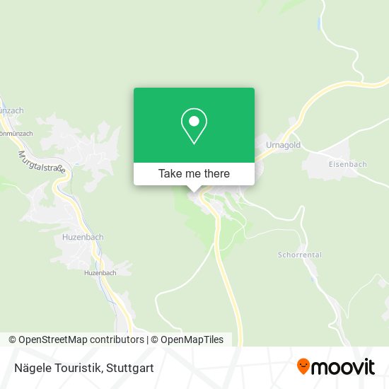 Nägele Touristik map
