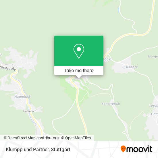 Klumpp und Partner map