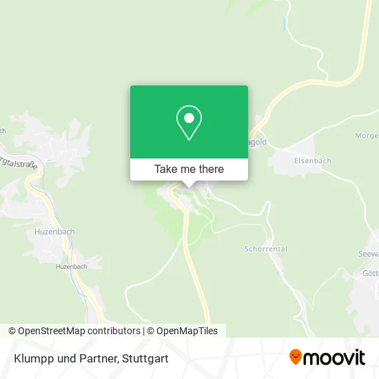 Карта Klumpp und Partner