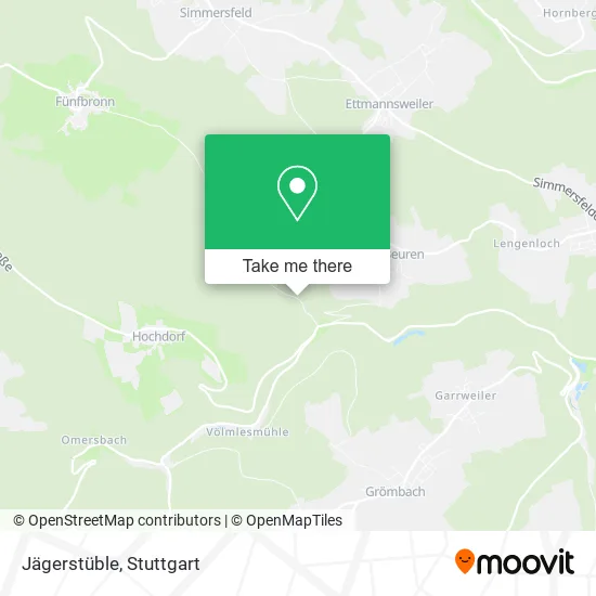 Карта Jägerstüble