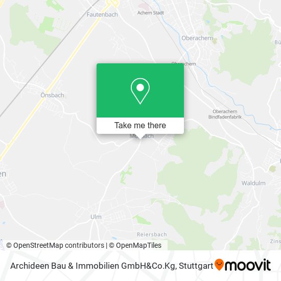 Archideen Bau & Immobilien GmbH&Co.Kg map