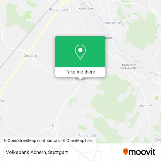 Карта Volksbank Achern