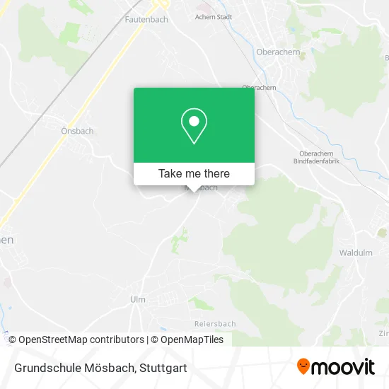 Карта Grundschule Mösbach