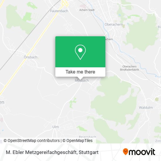 M. Ebler Metzgereifachgeschäft map