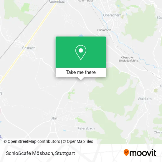 Карта Schloßcafe Mösbach