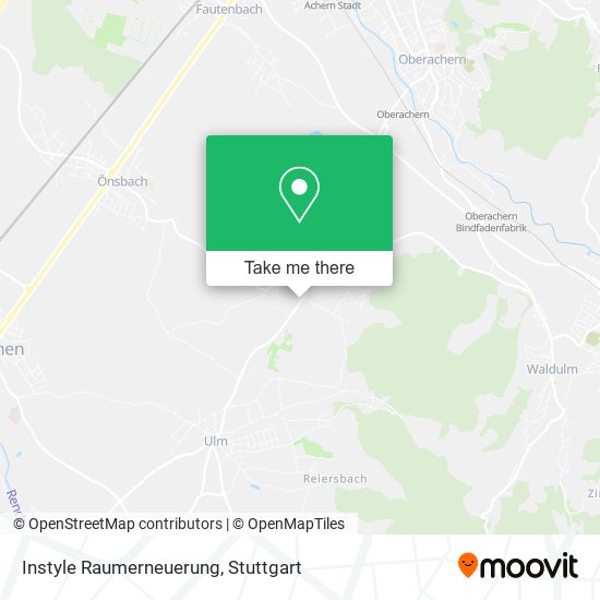 Instyle Raumerneuerung map