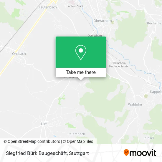 Карта Siegfried Bürk Baugeschäft