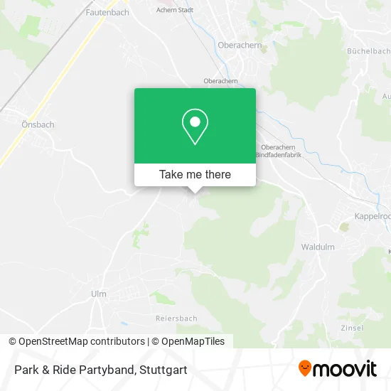 Карта Park & Ride Partyband