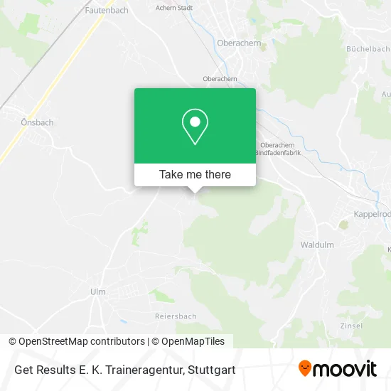 Карта Get Results E. K. Traineragentur