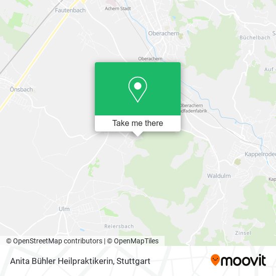 Карта Anita Bühler Heilpraktikerin