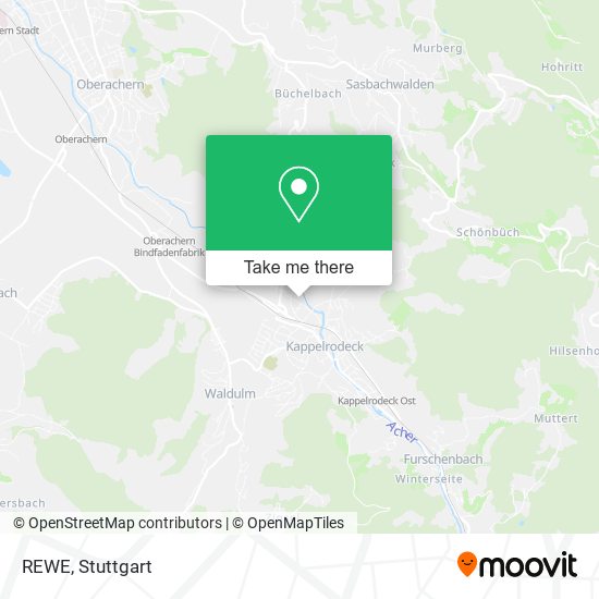 REWE map