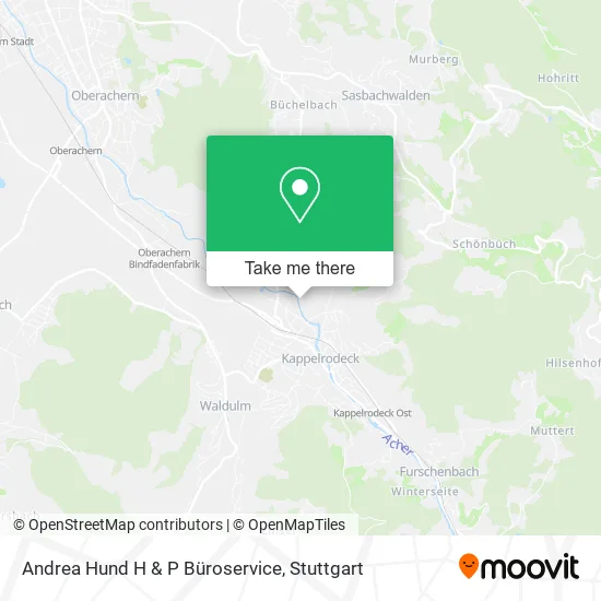 Карта Andrea Hund H & P Büroservice