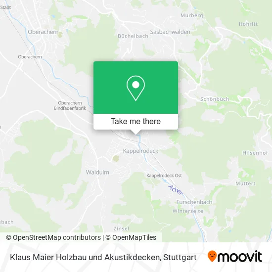 Карта Klaus Maier Holzbau und Akustikdecken