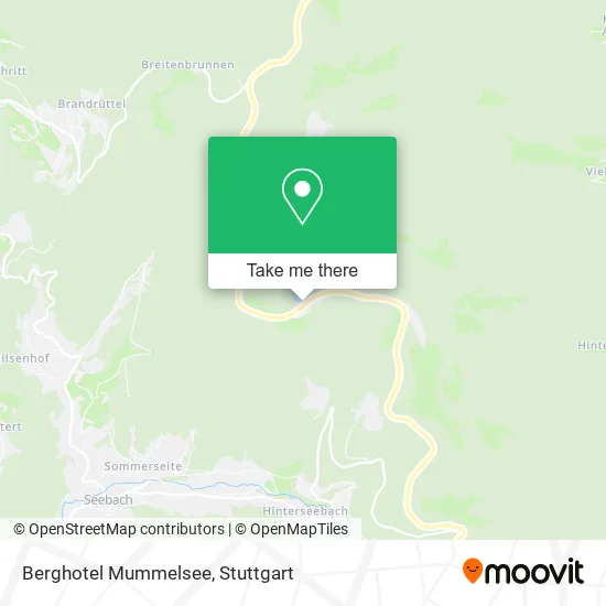 Карта Berghotel Mummelsee