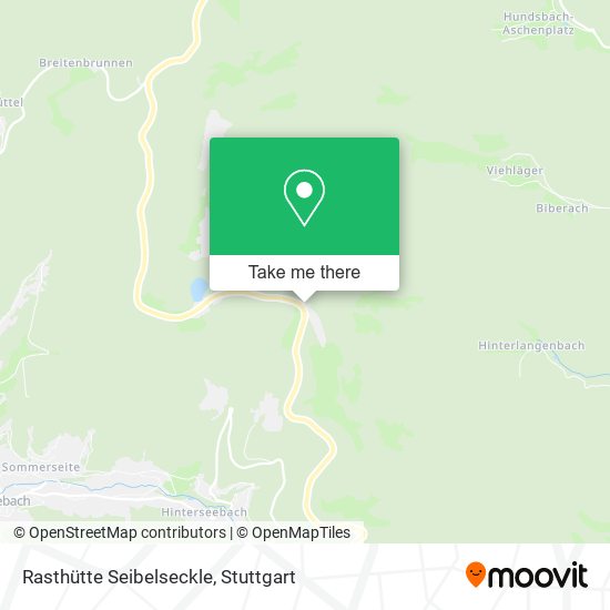 Карта Rasthütte Seibelseckle