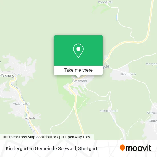 Карта Kindergarten Gemeinde Seewald