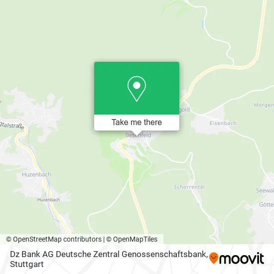 Карта Dz Bank AG Deutsche Zentral Genossenschaftsbank