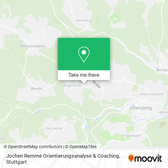 Jochen Remmé Orientierungsanalyse & Coaching map