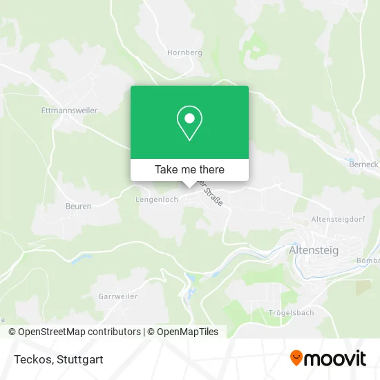 Карта Teckos