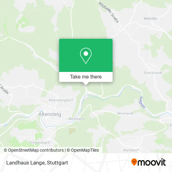 Карта Landhaus Lange