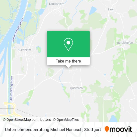Карта Unternehmensberatung Michael Hanusch