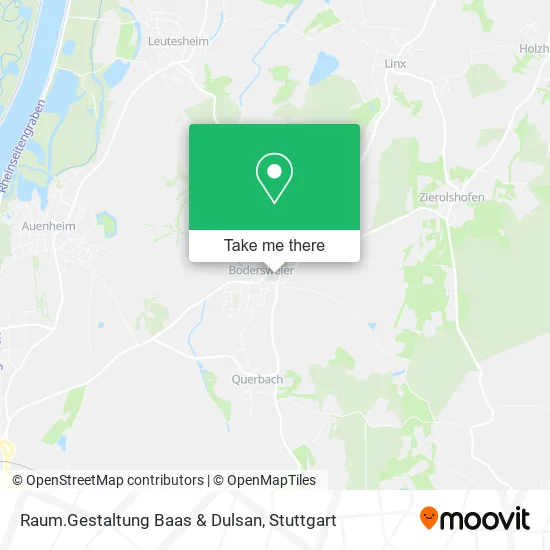 Карта Raum.Gestaltung Baas & Dulsan