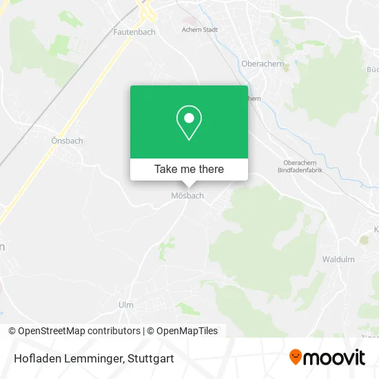 Карта Hofladen Lemminger