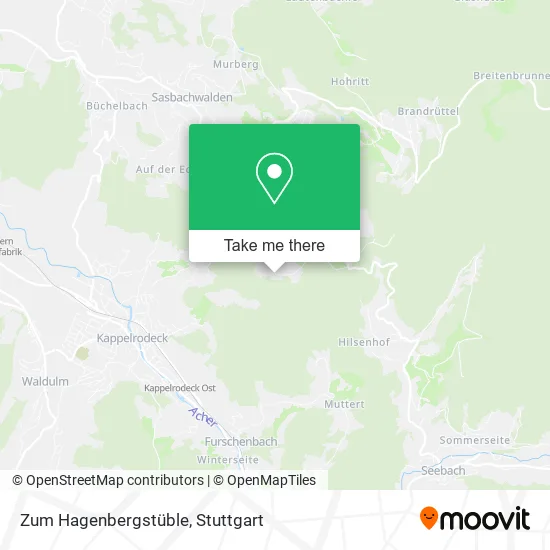 Карта Zum Hagenbergstüble