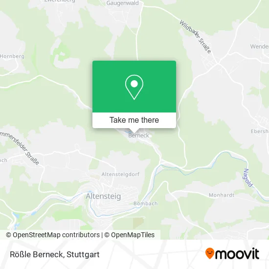 Карта Rößle Berneck