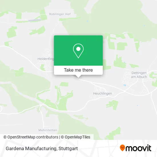 Карта Gardena Manufacturing