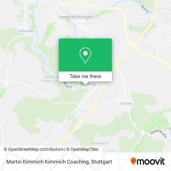 Martin Kimmich Kimmich Coaching map
