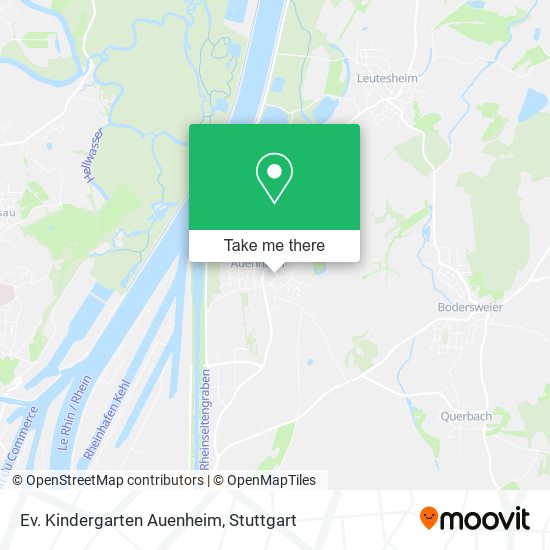 Ev. Kindergarten Auenheim map