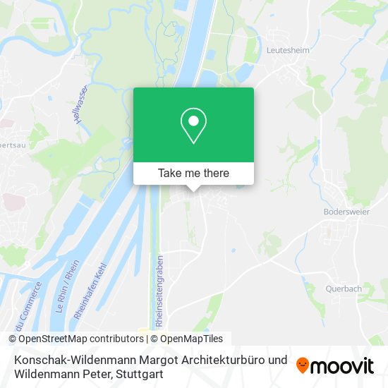 Konschak-Wildenmann Margot Architekturbüro und Wildenmann Peter map