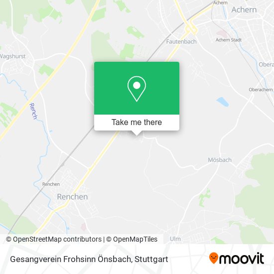 Gesangverein Frohsinn Önsbach map