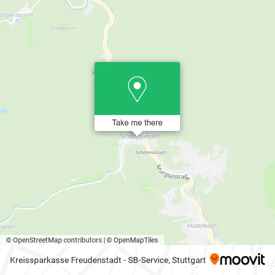 Карта Kreissparkasse Freudenstadt - SB-Service
