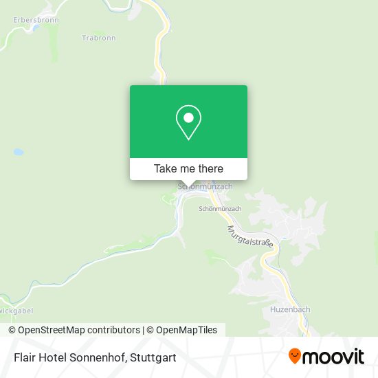 Flair Hotel Sonnenhof map