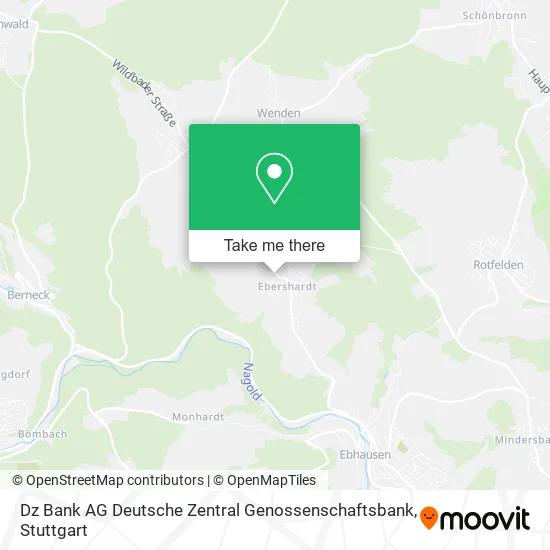 Карта Dz Bank AG Deutsche Zentral Genossenschaftsbank